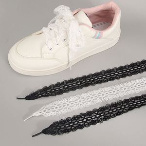 Cordones de Encaje Coloridos al por Mayor, Cordones Huecos, Cordones de Encaje Elegantes de 3 cm de Ancho, Accesorios para Zapatos Deportivos de Niñas - Product Image 1