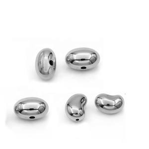 Perles d'espacement ACEWORKS |   Acier inoxydable plaqué or/argent 18K PVD, poli miroir, pour la fabrication de bijoux |   Imperméable - Product Image 6