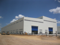 Almacén de Estructura de Acero para Logística - Diseño Prefabricado, Alta Resistencia y Ahorro de Energía, Construcción Llave en Mano