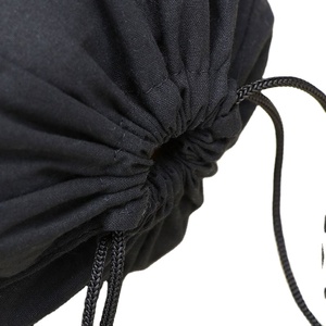 Bolsas de Lona con Cordón, Negras, Resistentes al Polvo, con Impresión a Color Publicitaria, Venta al Por Mayor - Product Image 5