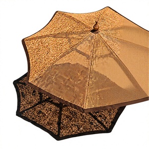 Parasol d'extérieur en fibre de coco naturelle écologique, diamètre 280 cm, idéal pour les centres de villégiature, les plages et les jardins - Product Image 1