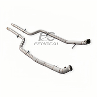 Sistema de Escape OEM/ODM con Colector de Escape de Acero Inoxidable 304 y Downpipe Deportivo para Mercedes-Benz CLS350 E400 3.5, Reduce la Contrapresión del Escape