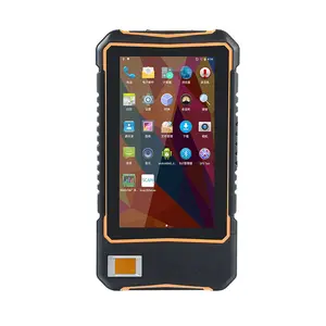 Lector/escritor de tarjetas LF/HF/UHF RFID de doble banda, tableta Android, NFC, de 7 pulgadas con pantalla táctil, escáner de Microchip inalámbrico