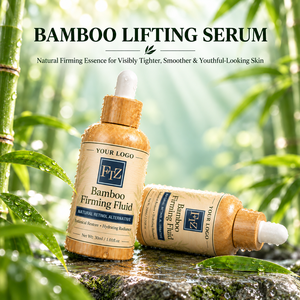 Sérum liftant pour le visage en bambou, soin hydratant récent, soyeux et raffermissant, réparation des ridules et des rides, pour peaux ternes, sensibles et sèches, respectueux de l'environnement, pour femmes - Product Image 1