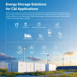 Sistema de Almacenamiento de Energía Comercial Bluetti BESS de 60 kW Máx. 360 kW, Batería LiFePO4, Refrigeración Líquida, Alertas en Tiempo Real, Expansión de Capacidad Virtual, Bajo Costo de Energía (<span class=keywords><strong>LCOE</strong></span>) - Product Image 5