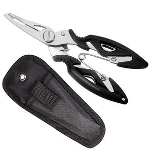 Alicates de Pesca Curvos de Acero Inoxidable, 5 Colores, Multifuncionales, Pinza para Señuelos, Aparejos de Pesca, Agarre para Peces, Alicates para Señuelos - Product Image 1