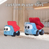Jouets en peluche personnalisés haut de gamme de 11 cm à 30 cm, super doux, en polyester avec doublure en maille, anti-stress, rembourrés de coton PP