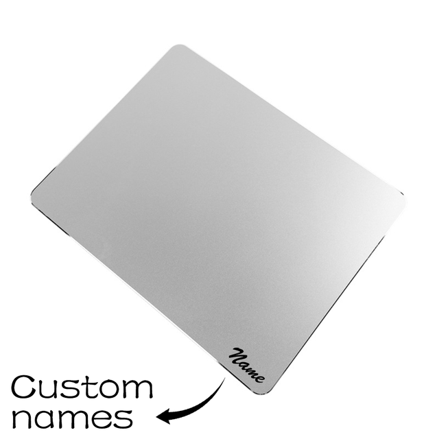 DUOYING Drop shipping Aluminum Alloy Gaming Mouse Pad Durable and Stylish Gamming custom Mousepad