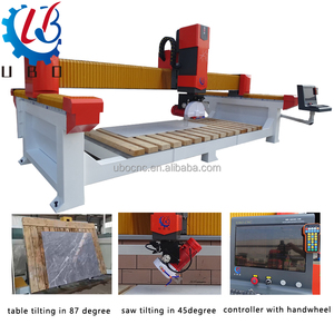 UBO Factory Stone Saw Cutting Machine <strong>Cnc</strong> for Stone Processing <strong>Router</strong> <strong>4</strong> Axis 45 Degree Tile Cutter for Tombstone Granite Cutting - Product Image 6