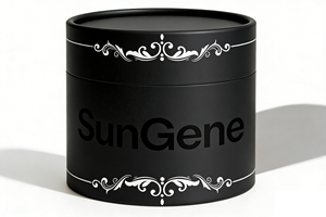 Tube cylindrique promotionnel avec étiquette personnalisée, emballage en papier écologique, boîte ronde en carton recyclable pour cadeau de mariage - Product Image 2