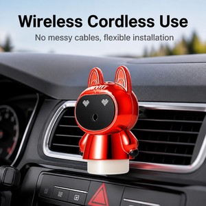 Mini Difusor de Carro em Formato de Coelho, Remove Fumaça e Odor, Estrutura Estável e à Prova de Vazamentos, Ideal para Presentes Criativos - Product Image 1