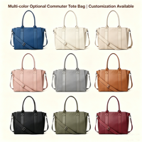 Grand sac fourre-tout tendance pour femmes, sac à main en nylon imperméable, sac fourre-tout quotidien avec pochette rembourrée pour ordinateur portable de 15,6 pouces, sac à bandoulière souple
