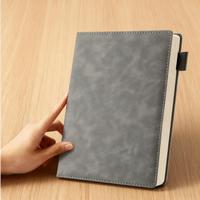 Carnets en cuir PU A5 prêts à l'emploi pour la vente en gros – Cahiers d'exercices professionnels, carnets de réunions concis, carnets épais et simples pour le bureau