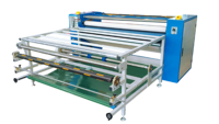 Nouvelle presse à chaud semi-automatique électrique de 1,7 m pour sublimation textile en rouleau, pour l'impression de tissus et de t-shirts
