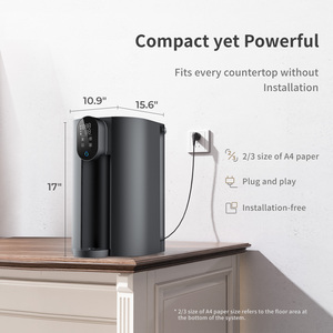 Système de filtration d'eau par osmose inverse pour comptoir OEM ODM avec purificateur d'eau RO à eau chaude instantanée - Product Image 4
