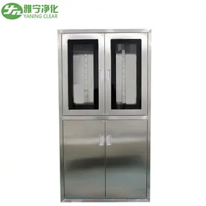 YANING Cabinet médical en acier inoxydable personnalisé Cabinet d'anesthésie pour salle blanche