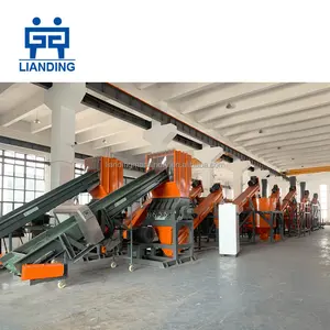 Waste Plastic PET Bottles Recycling Washing Machine Production Line recyclage plastique