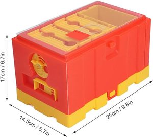 Witbee กล่องเลี้ยงผึ้งขนาดเล็ก HDPE เกรดอาหารกล่องเลี้ยงผึ้งแบบ4กรอบอุปกรณ์การเลี้ยงสัตว์สภาพใหม่ - Product Image 1