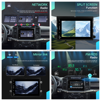 Autoradio Android Hikity pour F150 F250 F350 Fusion Taurus Freesatr MKX Mark LT 7 "4 + 64G Autoradio WiFi Carplay Android Auto