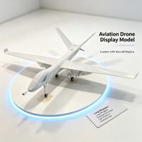 Modèle d'affichage de drone aérien personnalisé
