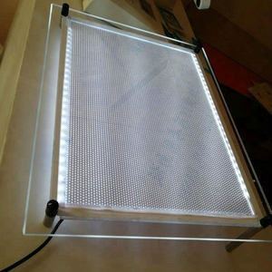 Portapósteres Acrílico con Retroiluminación LED <span class=keywords><strong>de</strong></span> Estilo Lujoso, Certificado por ROHS, <span class=keywords><strong>para</strong></span> Montaje en Pared, <span class=keywords><strong>para</strong></span> Uso en Oficina, Fabricado en China - Product Image 2