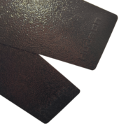 Revêtement en poudre polyester thermodurcissable multi-textures noir avec application par pulvérisation pour meubles métalliques, peinture de bateaux et quincaillerie