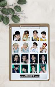 สติกเกอร์ EX Kpop กันน้ำ ไวนิลลายการ์ตูน สำหรับติดแล็ปท็อป ขวดน้ำ สติกเกอร์ตกแต่ง EXIST สำหรับ Kpop <span class=keywords><strong>XIUMIN</strong></span> SUHO BAEKHYUN - Product Image 3