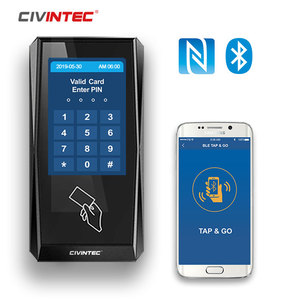 Hệ Thống Kiểm Soát Truy Cập <span class=keywords><strong>RFID</strong></span> NFC Độc Lập OEM Với 10000 Người Dùng Và Rơle Để Điều Khiển Khóa Cửa Chống Nước IP65 - Product Image 2