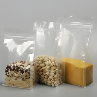 Poissons isolés livraison plastique Kraft papier plat fermeture éclair pochette sacs PE rapide stand-up scellant thermique emballage alimentaire Animal