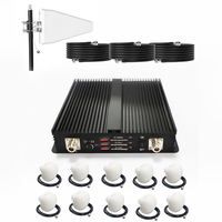 Répéteur de Signal Mobile Tri-Bande GSM 2G 3G 4G pour Extérieur Certifié ROHS 900 1800 2100 Amplificateur Cellulaire pour Usage Domestique
