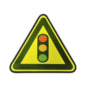 Señales de luz de advertencia LED para niños de Colton impermeables iluminadas para uso de peatones en paisajes Ventas directas del fabricante - Product Image 4