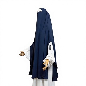 Hijab Crincle Airflow, Khimar français Safamedina, traditionnel musulman, élégant et modeste - Product Image 5