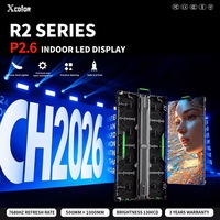 Gabinete LED de 500x1000mm de Ancho, Compatible con R2, de Alta Eficiencia, para Alquiler en Escenarios y Eventos