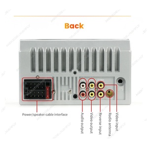 Mekede ND3 MP5 Moniteur de tableau de bord de voiture Radio Android Écran tactile Musique USB BT HD pour universel - Product Image 6