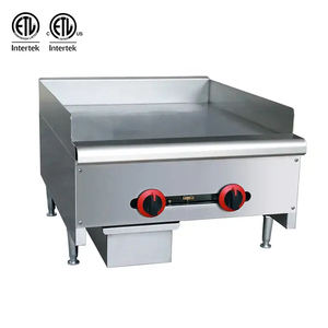 ETL omologato tipo americano attrezzatura da cucina commerciale 36 "<span class=keywords><strong>piastra</strong></span> piatta <span class=keywords><strong>a</strong></span> <span class=keywords><strong>Gas</strong></span> <span class=keywords><strong>piastra</strong></span> <span class=keywords><strong>BBQ</strong></span> Grill con <span class=keywords><strong>piastra</strong></span> 20mm di spessore (HRG-36) - Product Image 3