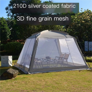 Tente <span class=keywords><strong>moustiquaire</strong></span> d'extérieur, <span class=keywords><strong>abri</strong></span> de pluie, pavillon d'ombrage, tente pare-soleil anti-UV pour la pêche et les pique-niques, tente de camping - Product Image 5