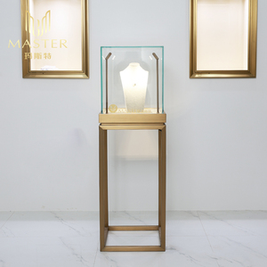 Vitrine à bijoux verticale durable et peu encombrante MASTER, vitrine économique pour petite boutique de bijoux, présentation <span class=keywords><strong>en</strong></span> vitrine - Product Image 5