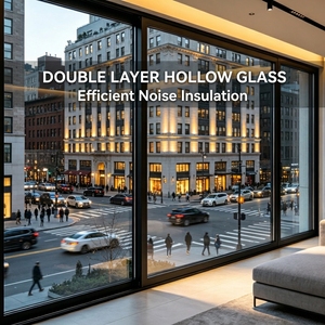 Verre double vitrage <span class=keywords><strong>isolant</strong></span> ultra-clair Shunhua, résistant au son et à la chaleur, sur mesure pour les fenêtres de villas de luxe - Product Image 1