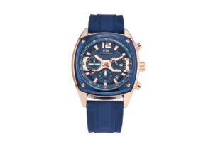 Orologio Multi-funzionale al quarzo da uomo con Logo personalizzabile, impermeabile e luminoso, con cinturino in Silicone e quadrante grande 45mm. - Product Image 6