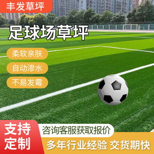 Césped Artificial para Cancha de Fútbol, Fibra de PE Resistente al Desgaste, Campo Deportivo para Uso en Exteriores - Product Image 3