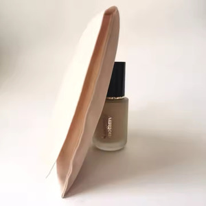 Piccoli orecchini <span class=keywords><strong>in</strong></span> <span class=keywords><strong>tessuto</strong></span> scamosciato Ultra Fine <span class=keywords><strong>in</strong></span> fibra borsa per gioielli con rossetto nero regalo cosmetici <span class=keywords><strong>in</strong></span> velluto con Logo personalizzato - Product Image 6