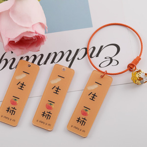 พวงกุญแจอะคริลิคพร้อมความหมายมงคลสำหรับตกแต่งกระเป๋าในรถยนต์ วัสดุอุปกรณ์เสริม - Product Image 1