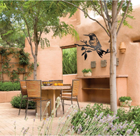 OEM personnalisé tôle en acier inoxydable métal jardin art découpé au laser CNC art jardin Animal métal service de découpe laser