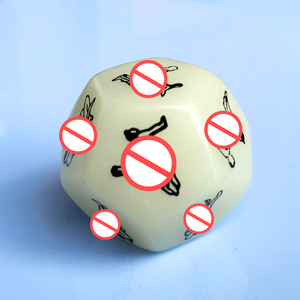 Hete Verkopende Liefde Sexy Erotische Volwassen Paar Spel Lichtgevende Sex Leuke Dobbelstenen - Product Image 5
