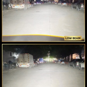 เลนส์ไฟหน้าขนาดเล็ก A9 1.6 นิ้ว แบบเมทริกซ์ ไฟส่องสว่างแบบคู่ หลอดไฟ LED เลเซอร์คู่ 12V ไฟสูง-ต่ำ สำหรับรถยนต์ เลนส์โปรเจคเตอร์ Bi LED - Product Image 6