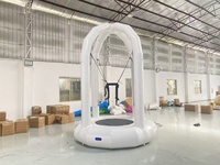 Jeux de saut à l'élastique gonflables pour enfants, trampoline à l'élastique gonflable pour événements, location