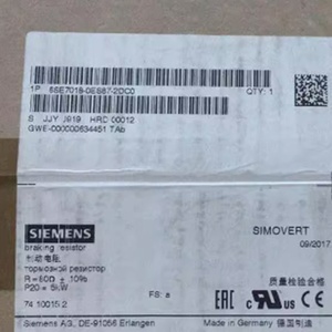 6SE7018-0ES87-2DC0 SIMOVERT MASTERDRIVES ซีรีส์ ตัวต้านทานเบรก PLC - Product Image 2