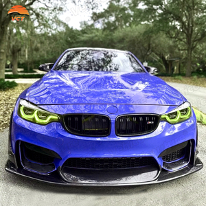 M3 F80 Front Lip Laptor Style Carbon Fiber Front Bumper Splitter Lip <strong>Spoiler</strong> for BMW F80 <strong>F82</strong> F83 M3 M4 2015-21 - Product Image 4
