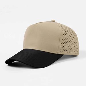 Casquette de camionneur en mousse et maille à 5 panneaux, personnalisée avec logo brodé, de haute qualité, par Desig Factory - Product Image 4