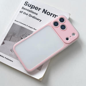 Coque de téléphone bicolore effet peau pour iPhone 17 PRO, mate et antichoc, également compatible avec l'iPhone 16, au toucher agréable et tendance. - Product Image 4